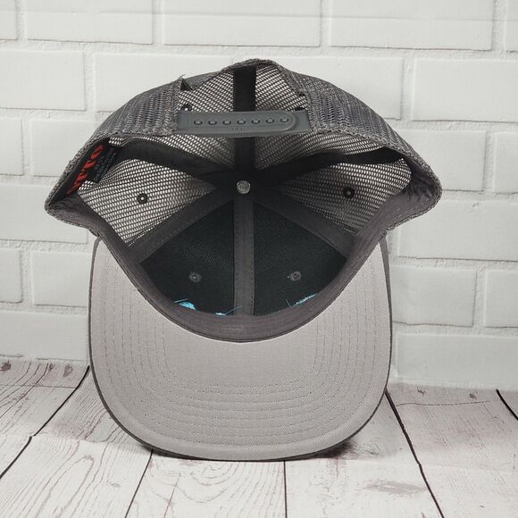 Gray Coola OTTO One Size Fits Most Snapback Hat - Picture 5 of 7